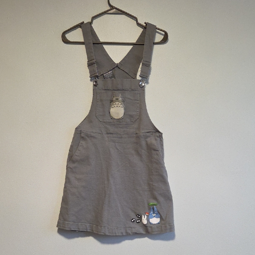 Chic Gray Women's Casual Overall Dress
